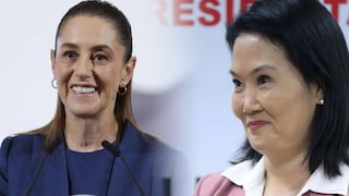 Sheinbaum lidera ranking presidencial latinoamericano: ¿en qué puesto está Keiko Fujimori?