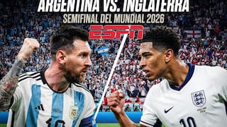 ESPN y Disney Plus transmitieron Inglaterra 1-2 Argentina por semifinal del Mundial 2026