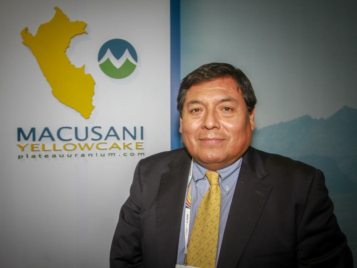 Ulises Solís, gerente general de Macusani Yellowcake.