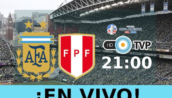 Cobertura oficial de Televisión Pública (Canal 7) para ver el partido Argentina vs. Perú hoy por la fecha 3 del grupo A en la Copa América 2024. (Foto: Noé Yactayo)