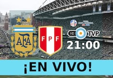 TV Pública transmitió el partido Argentina 2-0 Perú (29/06/2024)