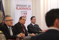 Poder Judicial pide al Ejecutivo mayor presupuesto para luchar contra criminalidad