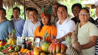 Campesinos del Vraem exponen cultivos alternativos a siembra de la hoja de coca