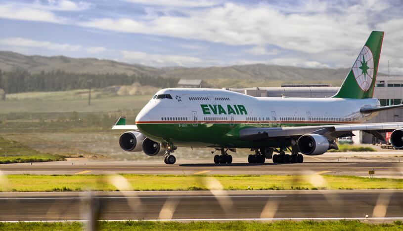 Avión de EVA Air. (Foto: Shutterstock)