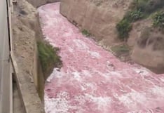 Río Rímac presenta coloración roja: ¿Qué dijo Sedapal sobre esta alteración?