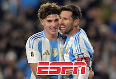 ESPN transmitió el partido Argentina 3-0 Argelia por el Mundial 2026