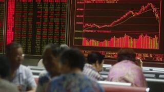 Acciones chinas suben por tercer día consecutivo pese a que valores financieros ceden