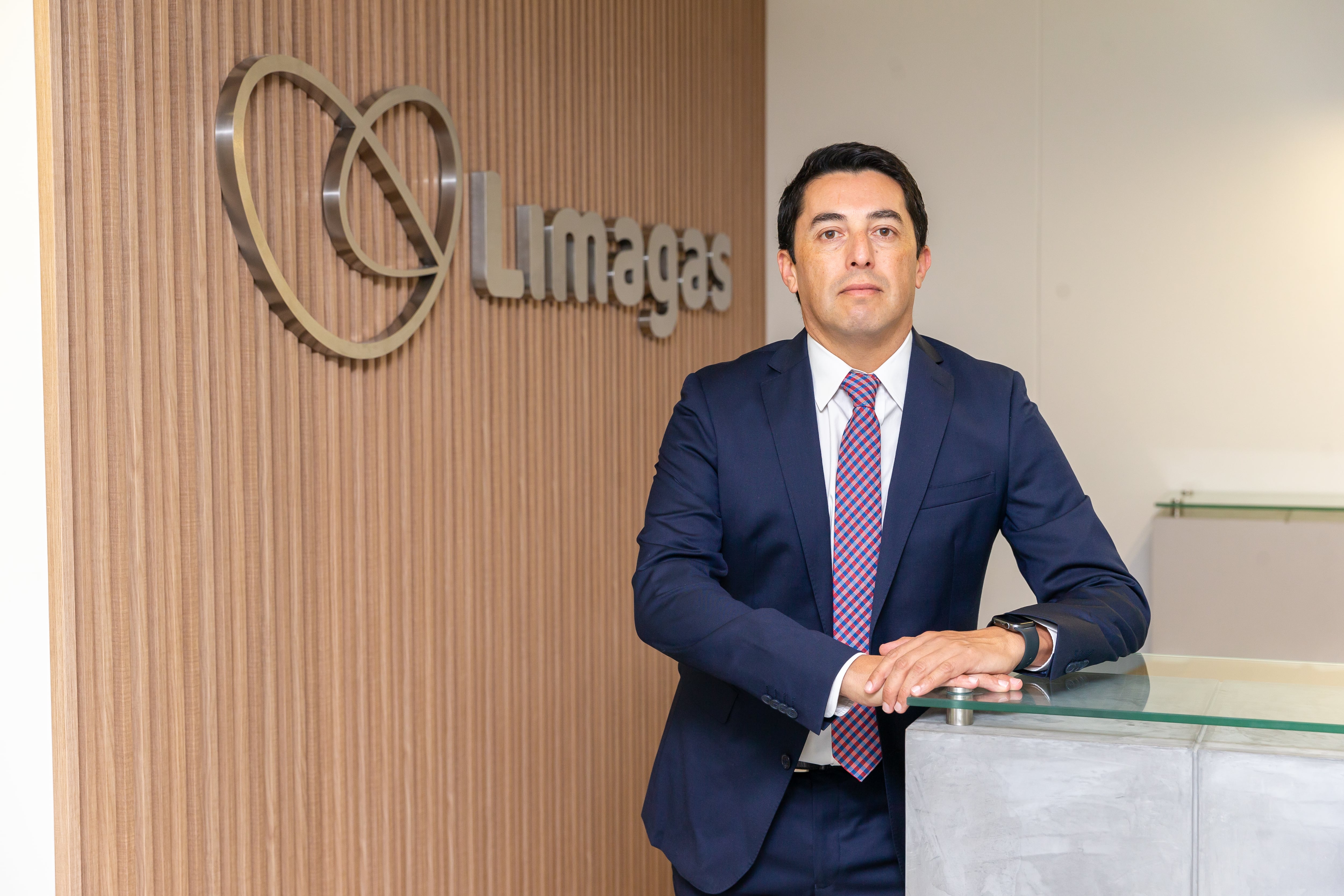 Patricio Mura, gerente general de Limagas, en entrevista con Gestión.