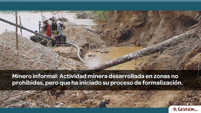 Minería informal y minería ilegal: ¿cuáles son las diferencias?