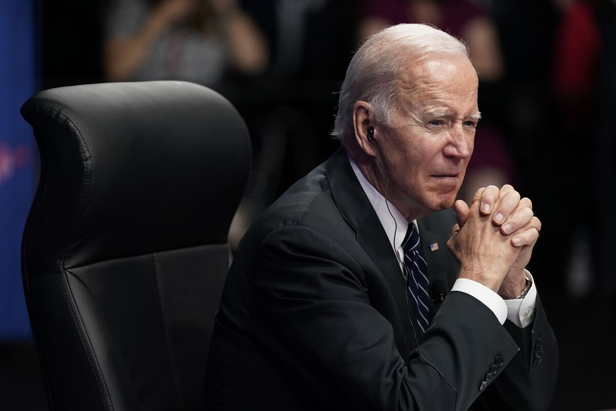 Joe Biden se ha mantenido firme en acusar a Rusia de “genocidio” en Ucrania. (Foto: Evan Vucci | AFP)
