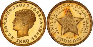 Una moneda de 4 dólares es algo totalmente extraño, por lo que los coleccionistas darían todo por tenerla (Foto: PCGS)