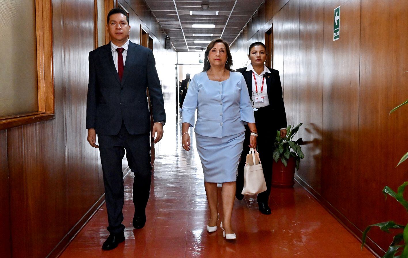 Dina Boluarte no acudió a la Fiscalía este martes para declarar por su investigación en el caso Cofre. Foto: Fiscalía.
