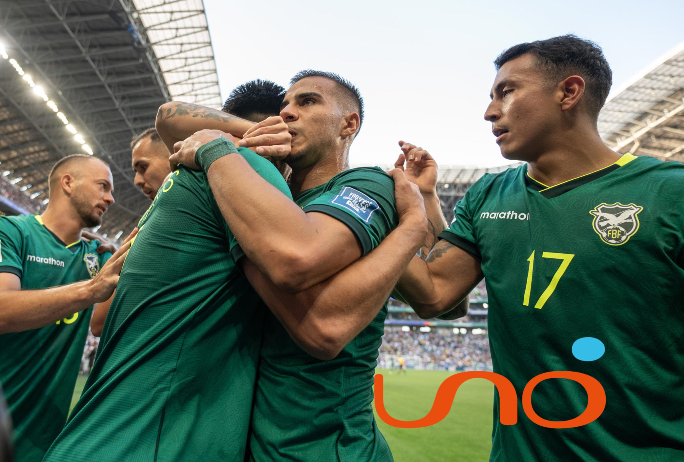 GUADALUPE, MONTERREY (MÉXICO), 31/03/2026.- Cobertura oficial de Canal 11 de Red Uno EN VIVO GRATIS para mirar el partido entre Bolivia e Irak este martes 31 de marzo por el repechaje a la Copa del Mundo 2026 desde el Estadio BBVA de Monterrey, México. FOTO DE MIGUEL SIERRA PARA AGENCIA EFE