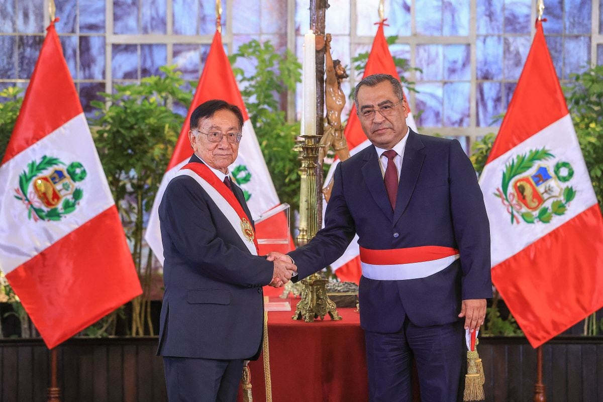 Aldo Prieto, al frente del Ministerio de Transportes y Comunicación. Foto: Presidencia.
