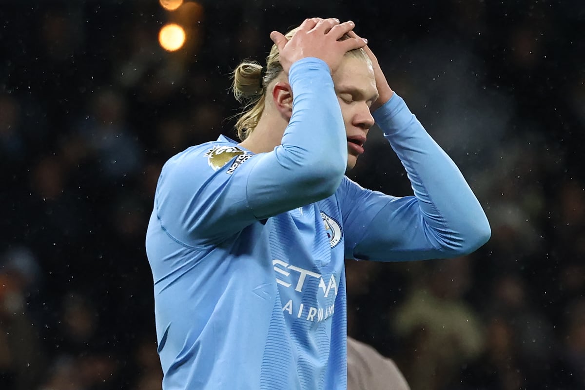 El noruego Erling Haaland es una de las figuras del Manchester City.
