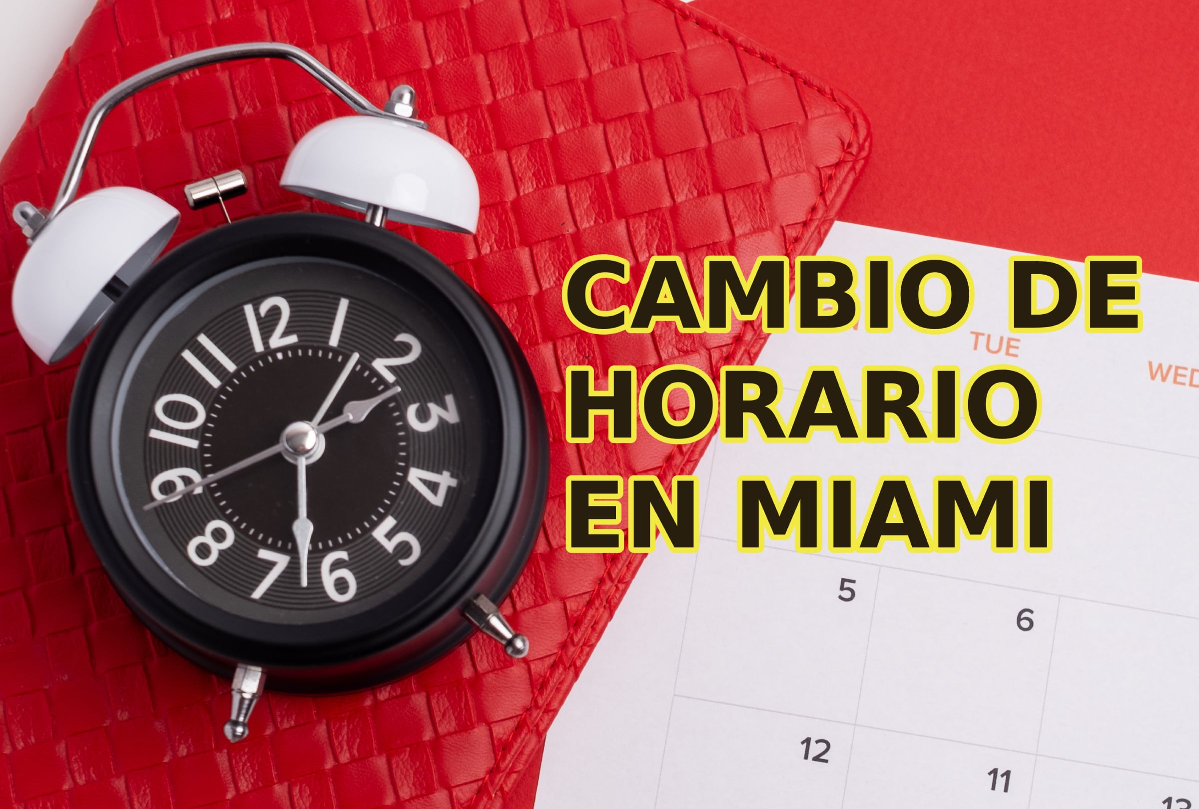 MIAMI, FLORIDA (ESTADOS UNIDOS), 13/02/2026.- ¿Cuándo cambia la hora en Miami en 2026? Revisa el calendario del horario de verano y consejos para adaptarte. FOTO DE LULIIA PILIPEICHENKO PARA ISTOCK Y GETTY IMAGES