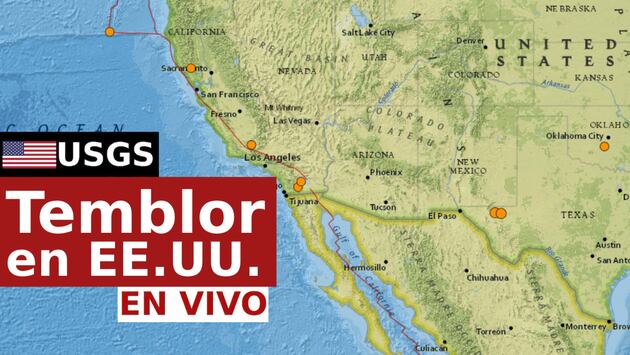Temblor en EE.UU. EN VIVO hoy, 1 y 2 de marzo de 2026: hora exacta, magnitud y dónde fue el epicentro del último sismo