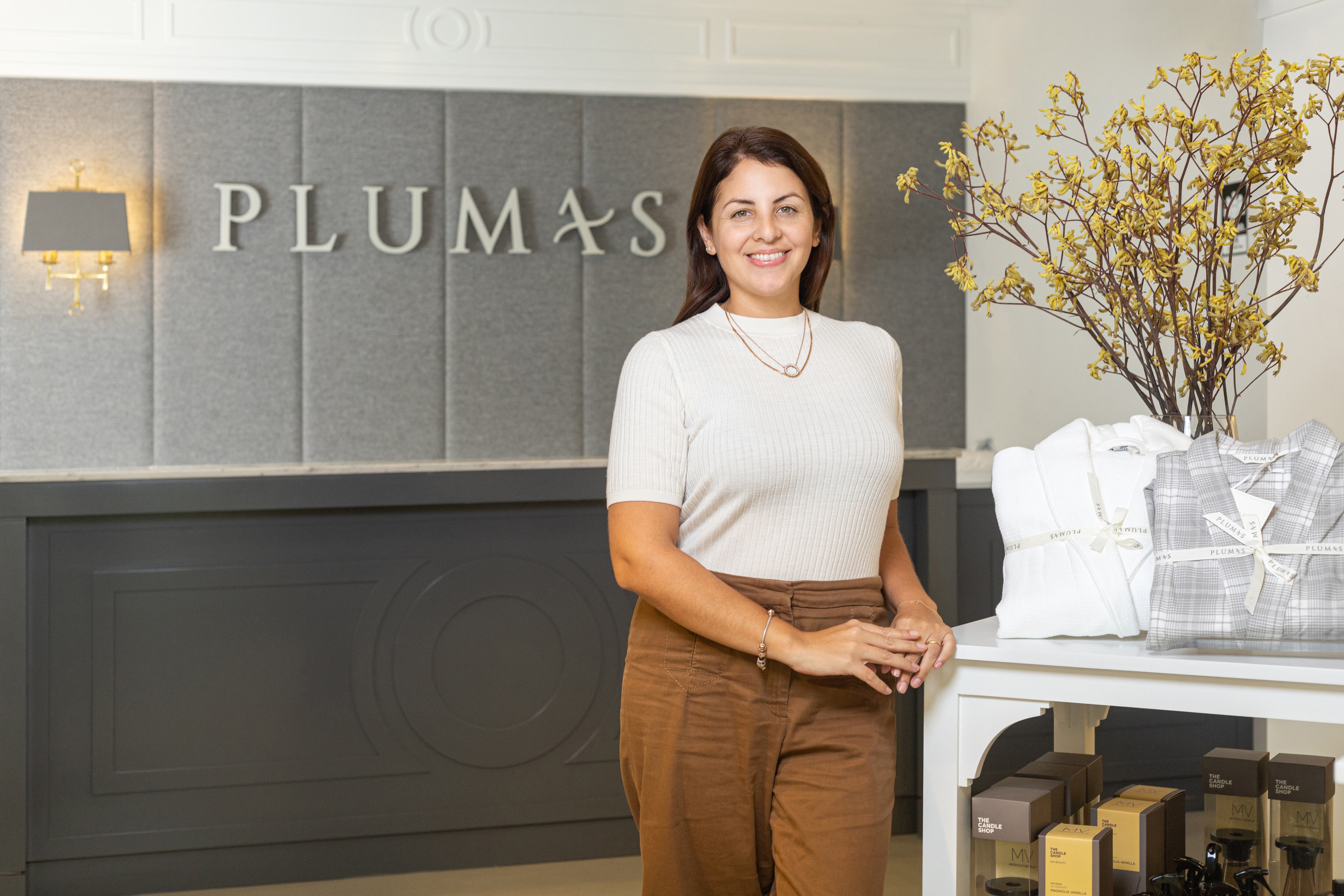 Las líneas de ropa para cama y pijamas vienen impulsando la demanda, dice Analía Chumo, CEO de Plumas.