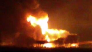 Plataforma petrolífera de Pemex en México se incendia y deja cuatro muertos