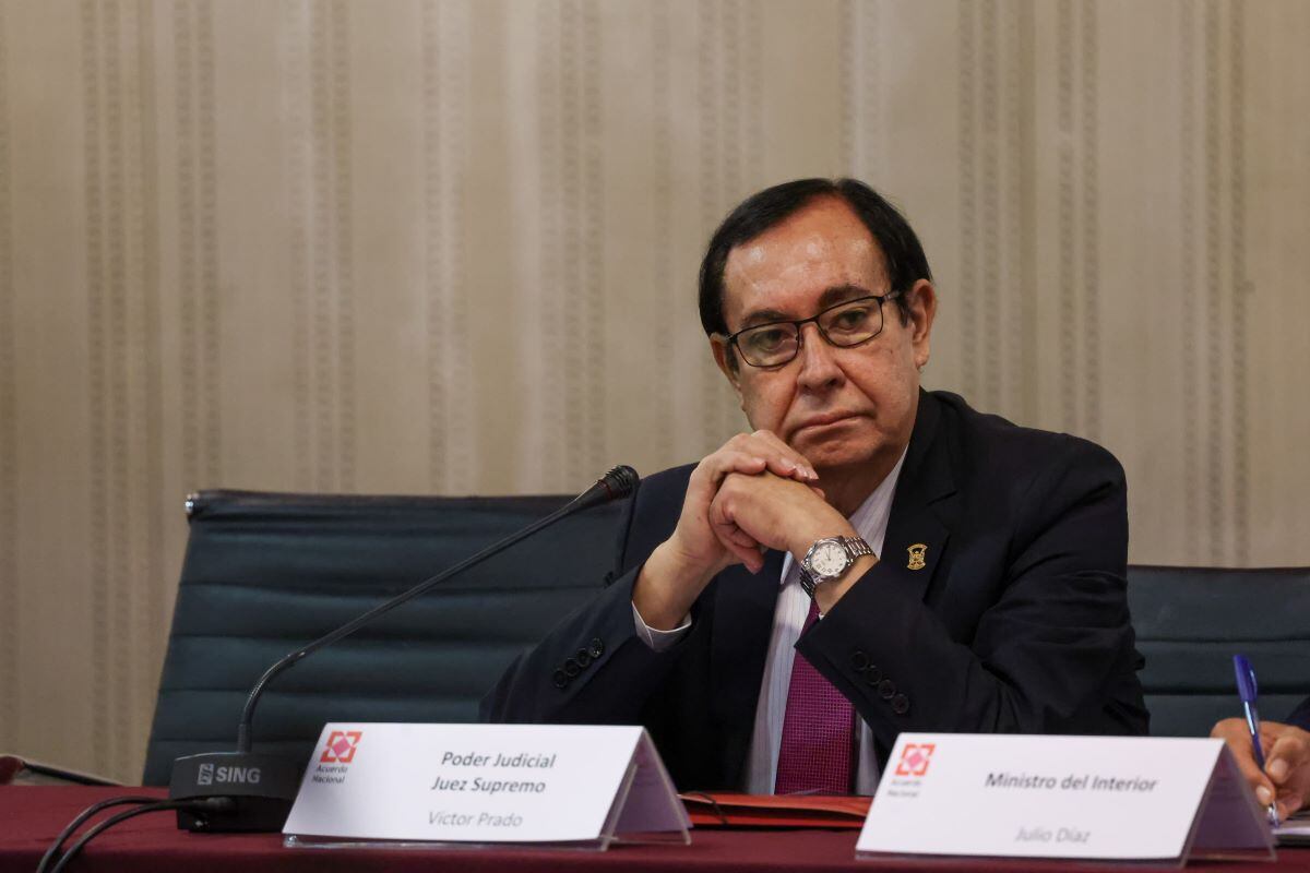 ”Hay una consolidación, lamentablemente, de economías ilegales en nuestro país", sostuvo juez supremo Víctor Prado Saldarriaga. Foto: PJ.