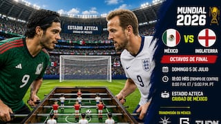 Canal 5 (TUDN) transmitió el partido México vs. Inglaterra (2-3) por TV abierta