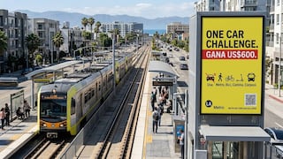 LA Metro pagará hasta US$600 a conductores de Los Ángeles que se unan al One Car Challenge: requisitos y pasos para recibir ese dinero