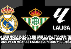 A qué hora juega y qué canal transmite Real Madrid vs. Betis EN VIVO GRATIS en México, USA y España
