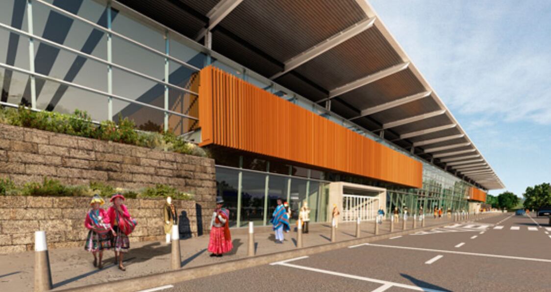 Así luciría el esperado aeropuerto de Chinchero en Cusco.