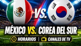 ¿Dónde ver México — Corea del Sur EN VIVO GRATIS por Mundial de Fútbol 2026 en TV abierta? Horarios, formaciones y canales TV online