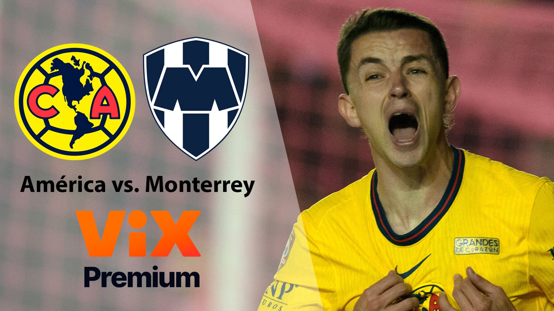 ViX Premium transmitirá el partido entre América vs. Monterrey por la final del Torneo Apertura 2024 de la Liga MX. (Foto: Victor CRUZ / AFP / Composición Gestión Mix)