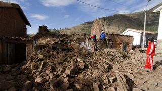 Gobierno declararía en emergencia a región Cusco por daños del sismo