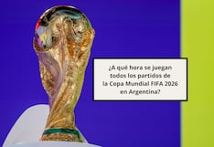 ¿A qué hora se juegan todos los partidos de la Copa Mundial FIFA 2026 en Argentina?