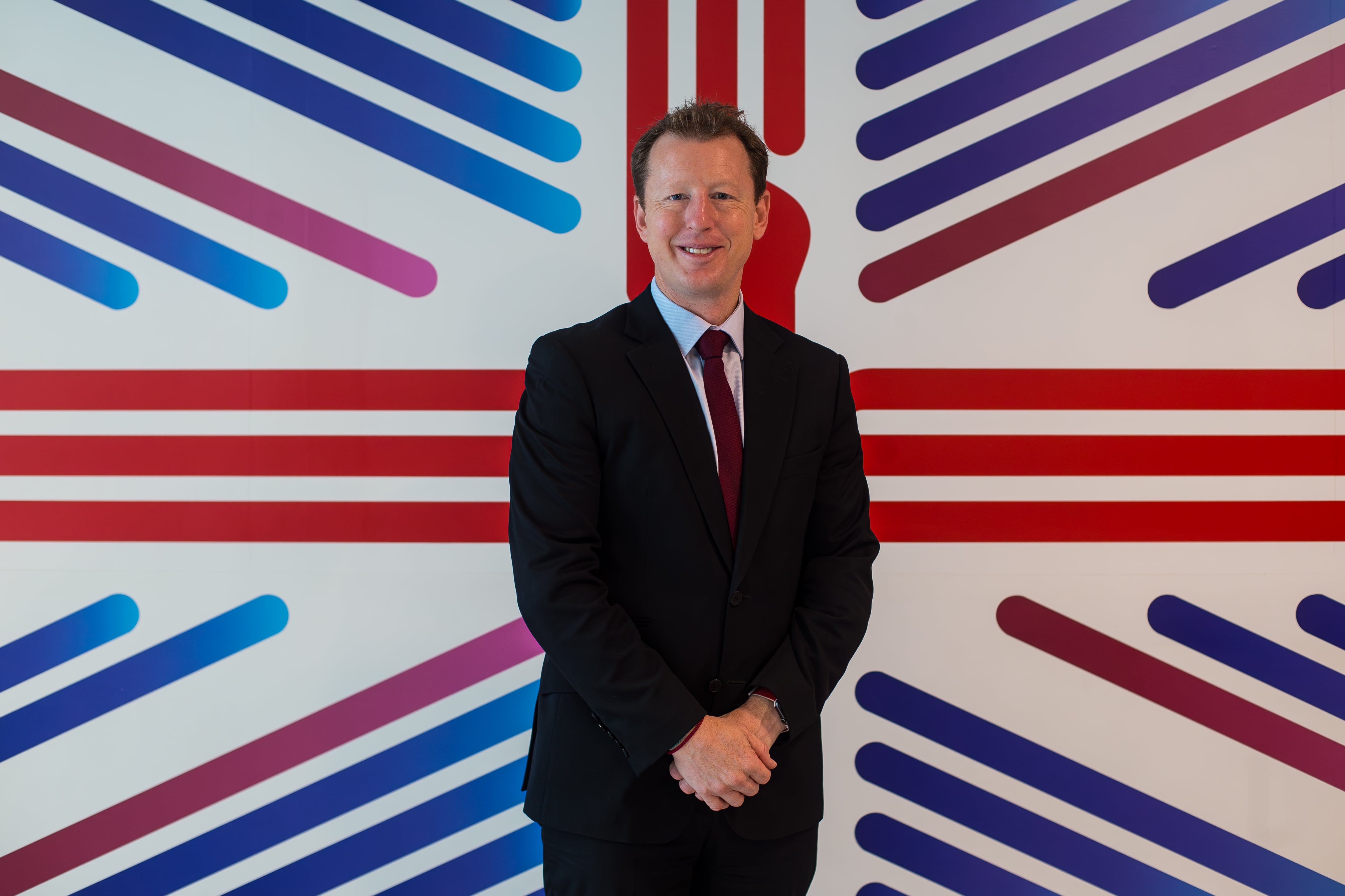 Gavin Cook, embajador del Reino Unido en Perú, en entrevista con Gestión. Foto: Mario Zapata (@photo.gec).