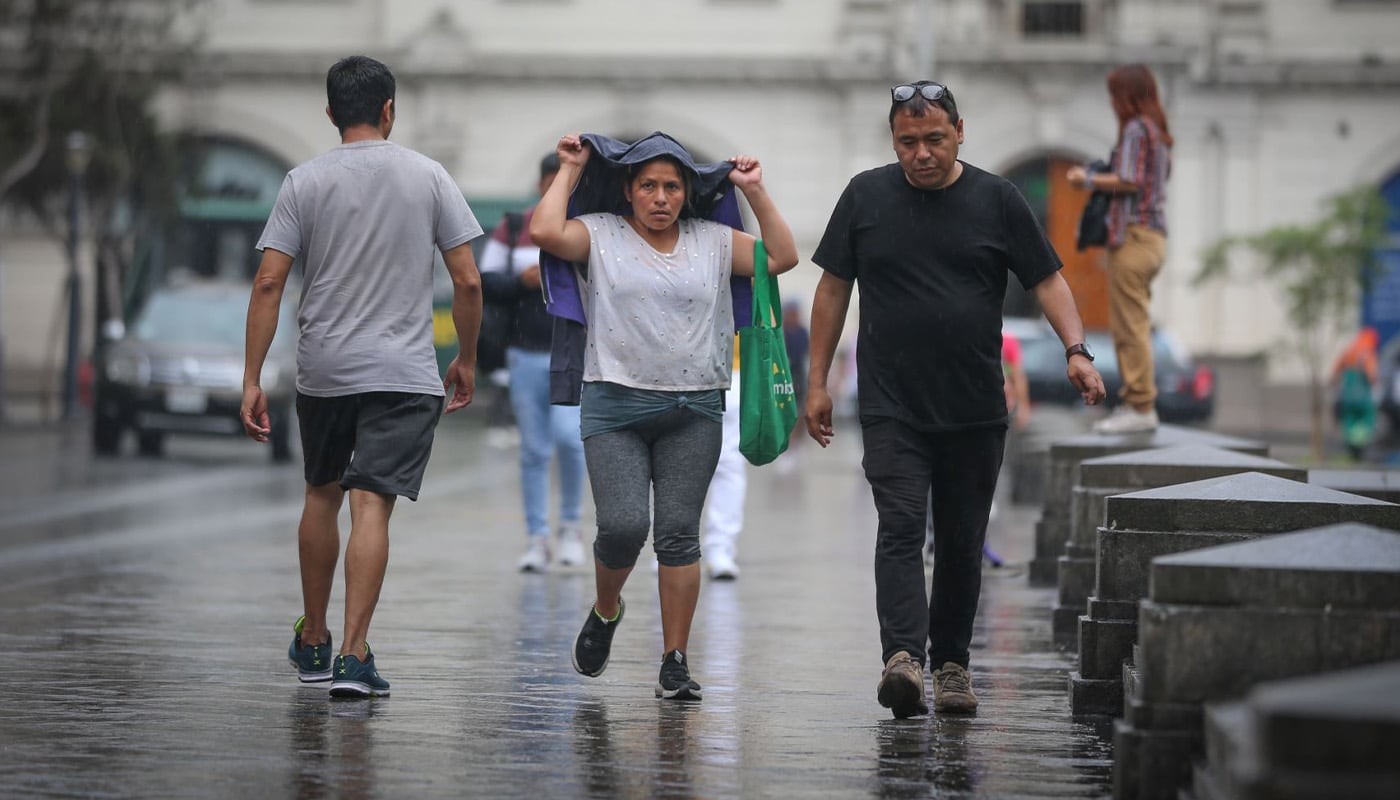 Las lluvias están originando huaicos, deslizamientos, movimientos de masa, desbordes de quebradas, flujos de lodo y caída de piedras. | Foto: Andina