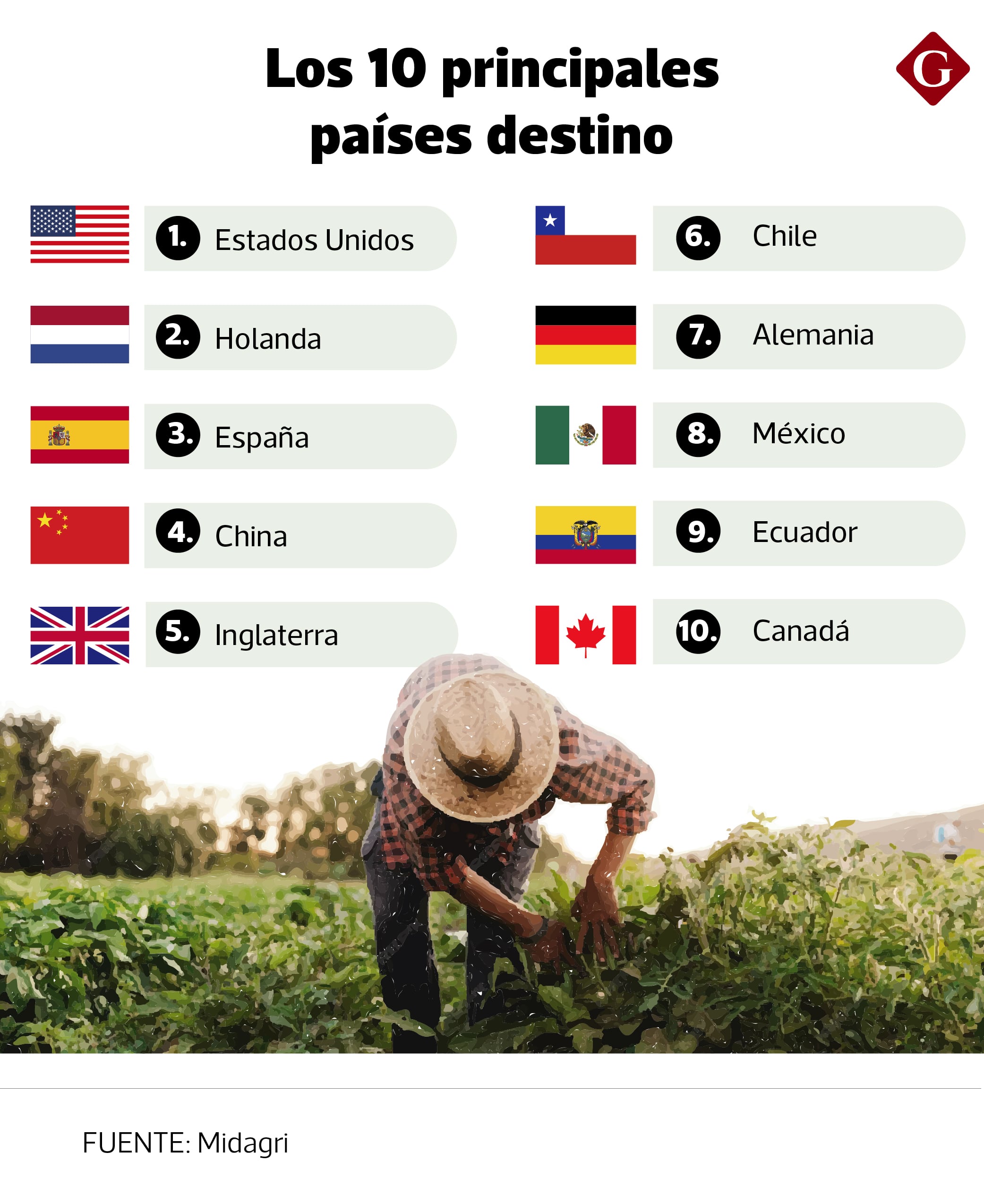 La agroexportación peruana ante los ojos del mundo.