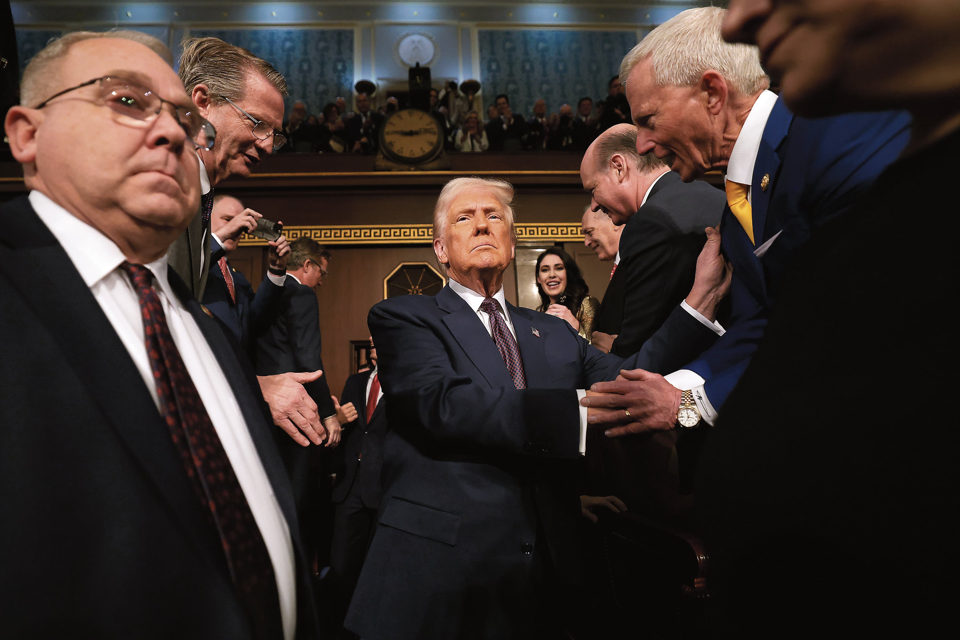 El presidente de Estados Unidos, Donald Trump, confirmó la captura de Nicolás Maduro y anunció un nuevo régimen para Venezuela. (Win McNamee/Pool Photo via AP).
