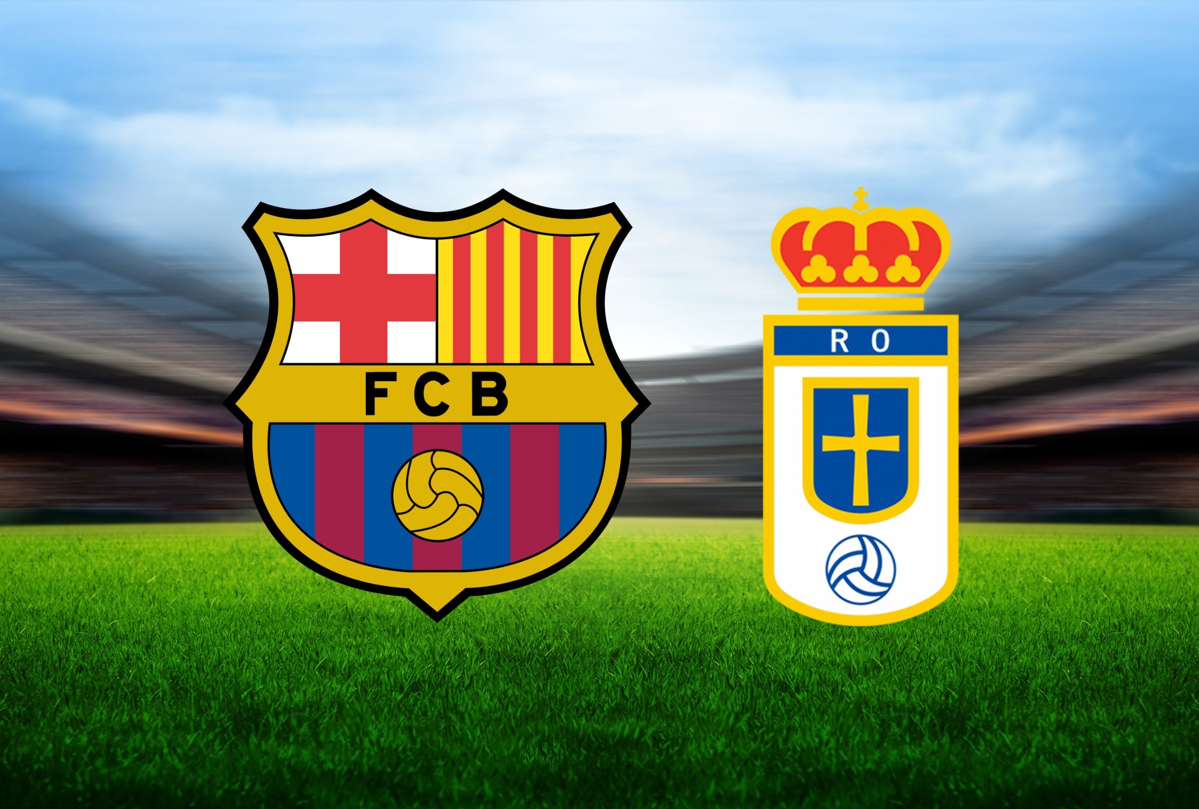 Revisa esta nota para que sepas a qué hora juega y qué canal transmite FC Barcelona vs. Real Oviedo hoy por LaLiga. (Foto: Composición Gestión Mix)