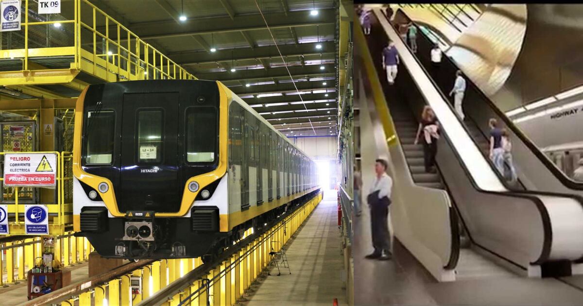 La Línea 2 del Metro de Lima hará sus primeros recorridos desde diciembre del 2023. Foto: composición de Gestión / Andina/ Youtube