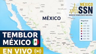 Temblor en México EN VIVO hoy, 1 septiembre: hora exacta, magnitud y dónde fue el epicentro del último sismo, según el SSN