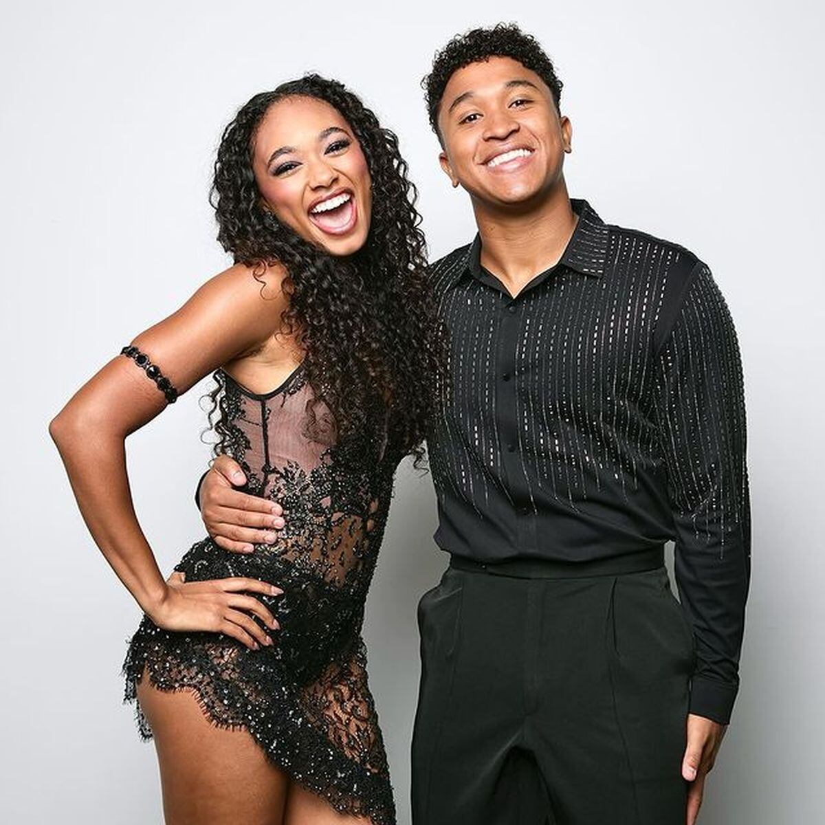 La pareja Chandler Kinney y Brandon Armstrong de "Dancing with the Stars" Temporada 33 (Foto: DWTS / Instagram)