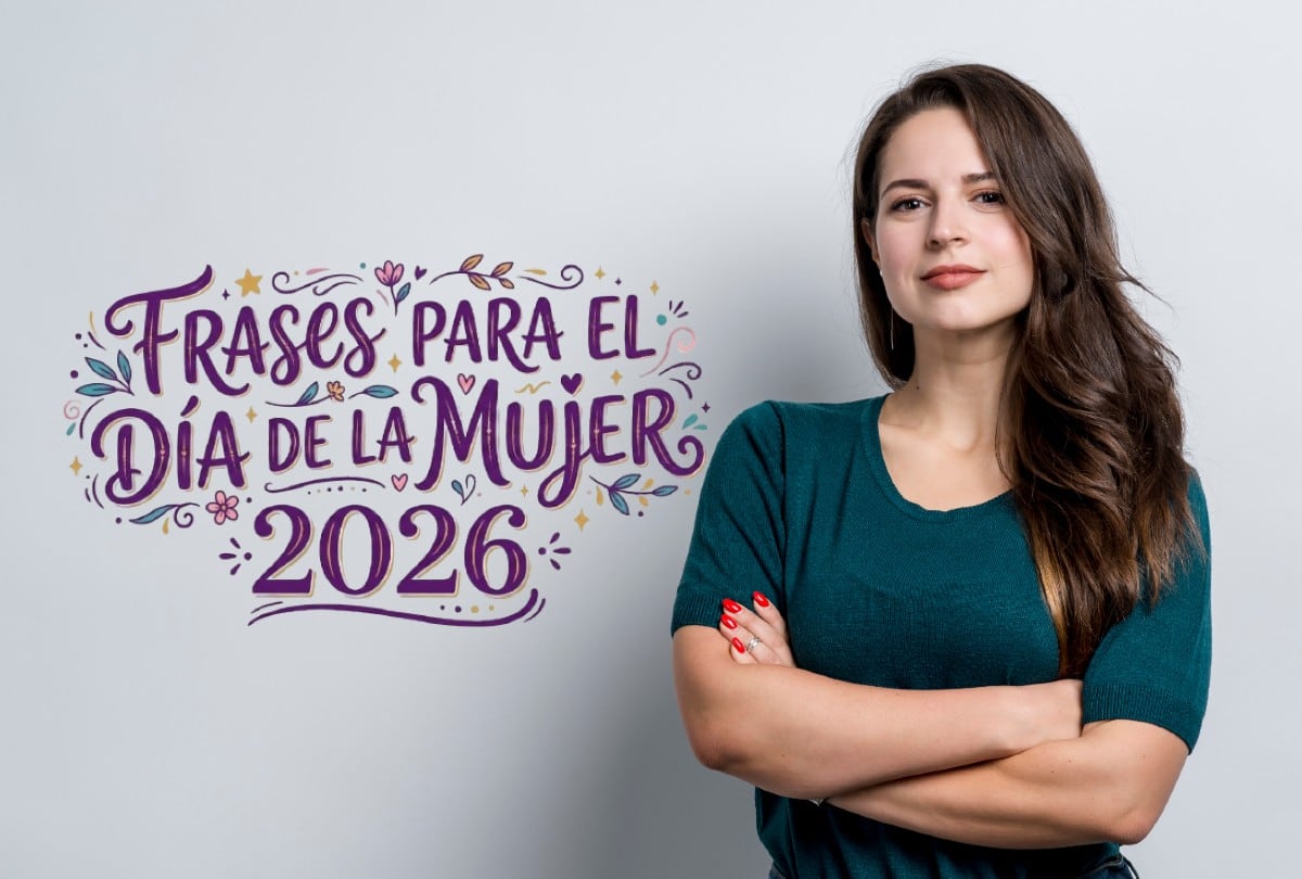Estas frases por el Día Internacional de la Mujer 2026 invitan a reflexionar sobre la importancia de la igualdad. | Crédito: Composición Gestión Mix / Freepik