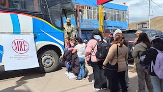 Cancillería informó que 34 peruanos varados por bloqueos en Bolivia regresaron al país