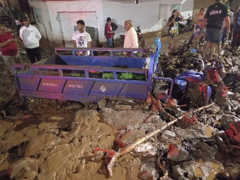 El huaico registrado en la región Huánuco ha dejado a más de 500 familias damnificadas. Foto: GEC.