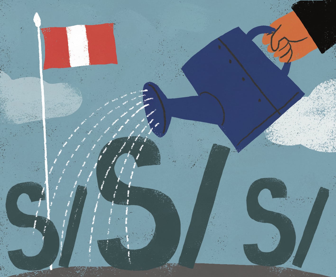 Una cartera balanceada —50% en acciones y 50% en bonos— ha rendido aproximadamente un 8.2% anual durante la última década. Ese periodo incluyó desde el auge bursátil de los últimos tres años hasta el choque inflacionario del 2022. // Ilustración: Víctor Aguilar Rúa