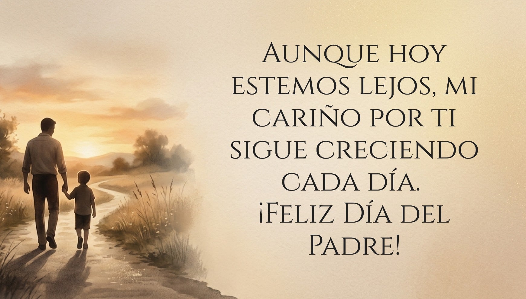 Con estas frases del Día del Padre podrás dedicar palabras sinceras a un papá que está cerca o lejos. | Crédito: Imagen creada por El Comercio MAG usando Gemini