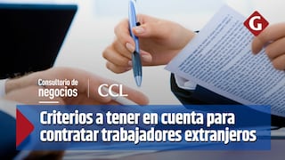 Criterios a tener en cuenta para contratar trabajadores extranjeros