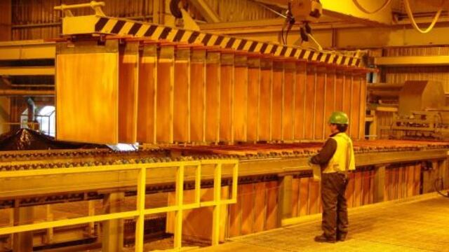 Producción de cobre en Perú aumentaría 12% en el 2015, señaló Scotiabank