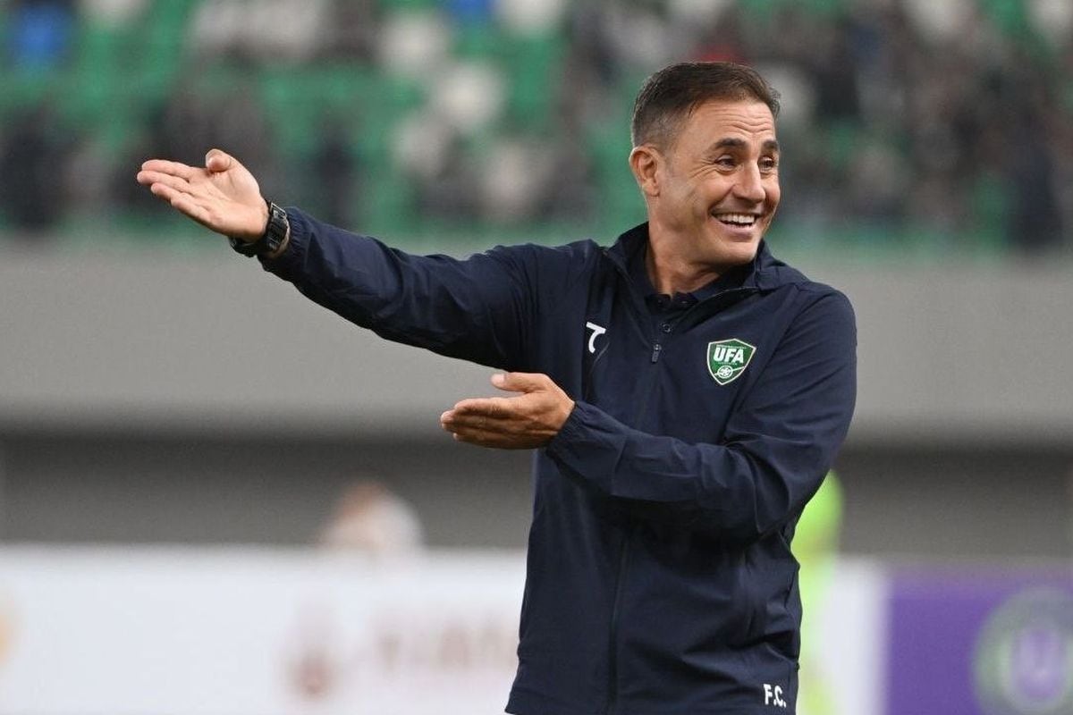 Fabio Cannavaro, director técnico de Uzbekistán, percibe US$ 4.6 millones por temporada con la selección de Asia central. Foto: EFE