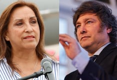 Dina Boluarte dialogó con Javier Milei y lo invitó al Perú