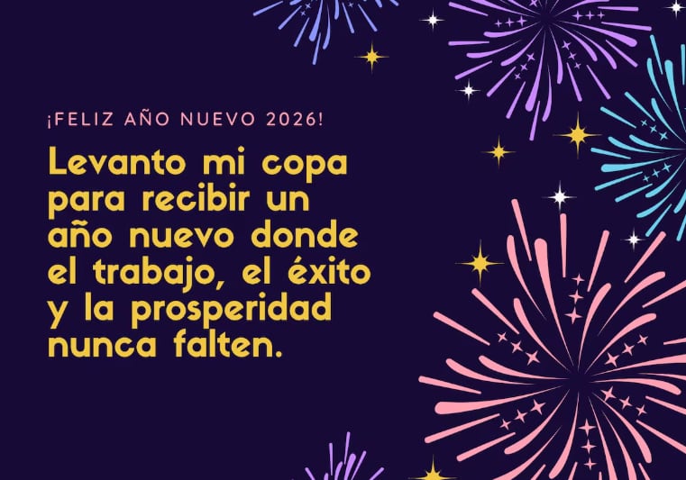 Las mejores tarjetas para compartir por el Año Nuevo 2026 (Foto: Pixabay)